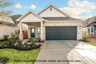 New construction Single-Family house 9746 Fuller Frk, Montgomery, TX 77316 plan Gardenia - Smart Series - image