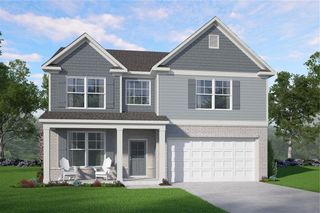 New construction Single-Family house 8137 Pine Ridge Rd, South Fulton, GA 30213 plan Brookpark - image