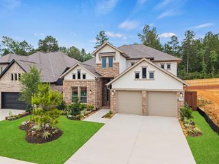 New construction Single-Family house 26151 Treetop Terrace Ln, Magnolia, TX 77316 plan Justin - image
