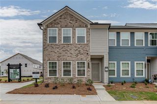 New construction Townhouse house 6102 Vaughnmere Wy, Douglasville, GA 30135 plan Calliope - image