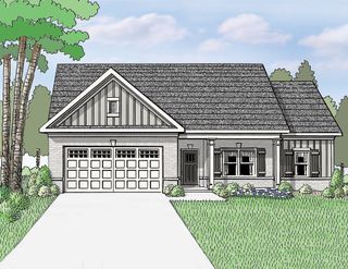 New construction  house 740 Belle Vista St, Monroe, GA 30656 plan (GA)Carson A.2 2 Front Entry - image