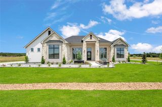 New construction Single-Family house 200 Saddle Springs Dr, Georgetown, TX 78633 plan Brazos II - Daniels Mountain - image