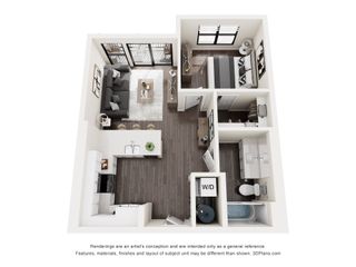 New construction  house 1634 N Sheridan Blvd, Unit 307, Denver, CO 80204 plan Alyssa - image