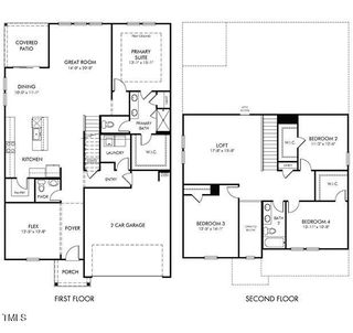 New construction  house 1221 Whitespire Wy, Zebulon, NC 27597 plan Sherwood - image