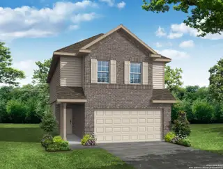 New construction Single-Family house 4907 Blue Rnch, San Antonio, TX 78222 plan The Weaver - image