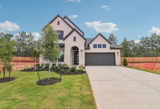 New construction Single-Family house 26018 Peacetree Ln, Montgomery, TX 77316 plan 4069 Elevation D - image