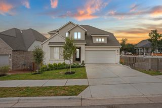 New construction Single-Family house 1108 Pansy Trl, Georgetown, TX 78628 plan Delta - image