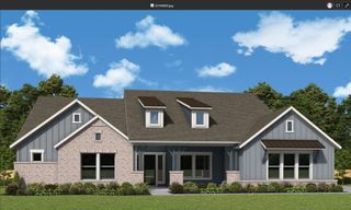 New construction Single-Family house 3064 Whalesong Wy, Leander, TX 78641 plan The Davies - image