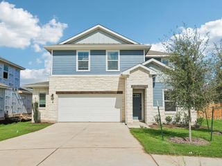New construction Single-Family house 110 Basalt Bnd, Kyle, TX 78640 plan The Winedale (880) - image