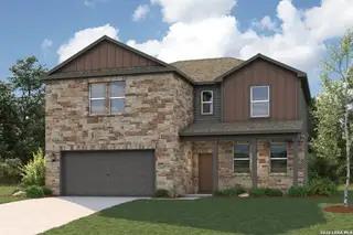 New construction Single-Family house 8404 Rocket Vw, San Antonio, TX 78263 plan Trinity - 3036 - image