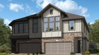 New construction Townhouse house 12610 Blue Catfish Ln, Cypress, TX 77433 - image