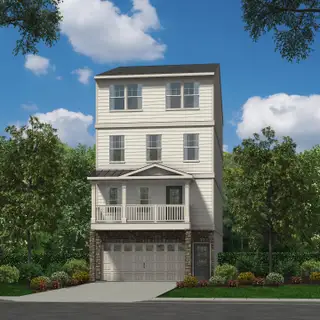 New construction Single-Family house 1644 Canterfield Ln, Kennesaw, GA 30144 plan Bradford Unit B - image
