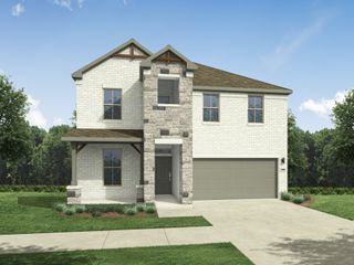 New construction  house 115 Melrose St, Hutto, TX 78634 plan Sapphire | Prairie Winds - image