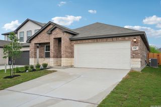 New construction Single-Family house 9907 Briceway Gap, San Antonio, TX 78254 plan The Allen (840) - image