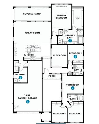 New construction Single-Family house 34320 N Sandpiper Trl, Queen Creek, AZ 85144 Plan 5014 Exterior A- photo