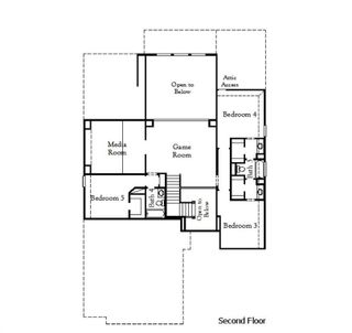 New construction  house 3110 Bexar St, Rockwall, TX 75032 plan Garza (4009-DM-50) - image