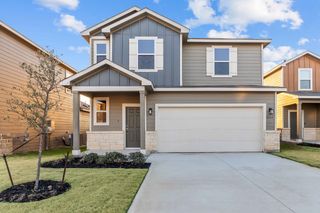 New construction house 9003 Sand Dune Vis, San Antonio, TX 78222 plan Rudy - 1900 - image