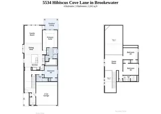 New construction Single-Family house 5534 Hibiscus Cove Ln, Rosenberg, TX 77471 plan Windermere - image