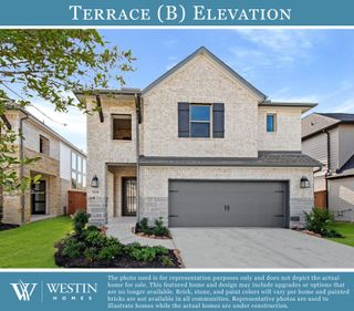 New construction Single-Family house 4642 N Star Trl, Richmond, TX 77469 plan The Terrace - image