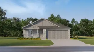 New construction Single-Family house 31520 San Floro Dr, Huffman, TX 77336 plan Ramsey - image