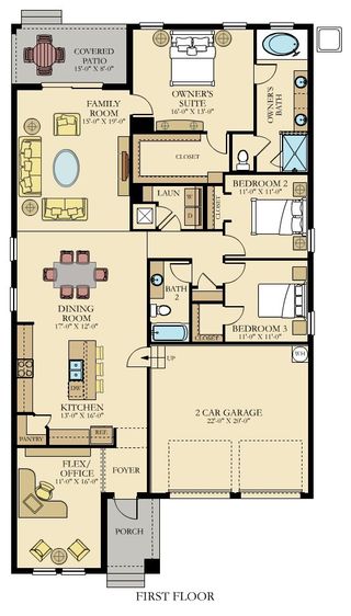 New construction house 2513 Peace Of Mind Ave, Kissimmee, FL 34744 plan Bourne II - image