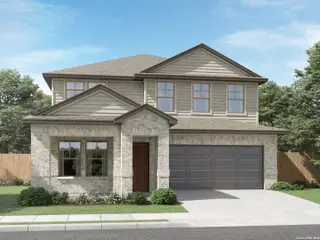 New construction Single-Family house 5421 Wrangler Wy, Marion, TX 78124 plan The Reynolds (890) - image