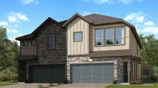 New construction Townhouse house 12615 Blue Catfish Ln, Cypress, TX 77433 plan Allen II - image