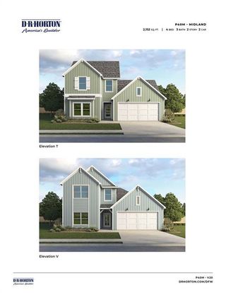 New construction Single-Family house 767 Orchid Wy, Pilot Point, TX 76258 plan Mercury - image
