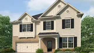 New construction Single-Family house 41 Wentworth Ct, Dawsonville, GA 30534 plan Halton - image