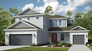 New construction  house 1759 Longliner Lp, Wesley Chapel, FL 33543 plan Tortola - image