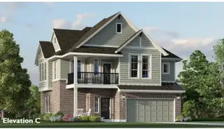 New construction house 10802 Day Jassamine Wy, Cypress, TX 77433 plan Springfield – Courtyard Collection - image