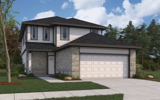 New construction Single-Family house 2346 Pink Pearl Dr, San Antonio, TX 78224 plan Mansfield - image