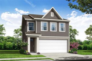 New construction Single-Family house 819 Stickley Oak Way, Woodstock, GA 30189 The Charlotte E- photo