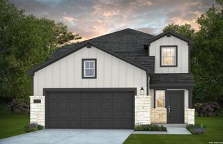 New construction Single-Family house 969 Heartseed Ave, New Braunfels, TX 78130 plan Fentress - image