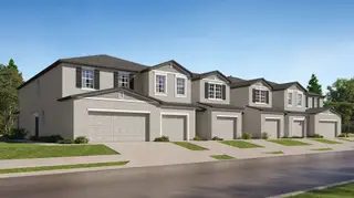 New construction Multi-Family house 12644 Peaceful Peridot Wy, Parrish, FL 34219 plan Cozumel - image