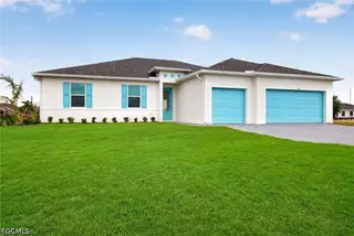 New construction Single-Family house 529 Nw 23Rd St, Cape Coral, FL 33993 plan The Bluewater Cove - image