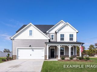 New construction Single-Family house 85 Charred Oak Ct, Lillington, NC 27546 plan The Hickory II B - image