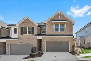 New construction Townhouse house 174 Redbud Rd, Canton, GA 30114 plan The Woodstone II - image