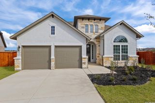 New construction Single-Family house 169 Mallorys Wy, Castroville, TX 78009 plan Inwood II - image