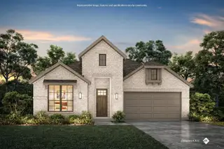 New construction Single-Family house 128 Trinity St, Grandview, TX 76050 plan Sorrento - image