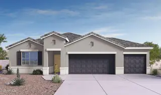 New construction Single-Family house 15440 W Gray Fox Trl, Surprise, AZ 85387 plan Cali - image