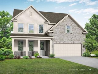 New construction Single-Family house 111 Grand Meadows Drive, Hoschton, GA 30548 The Hickory C at Wehunt Meadows- photo