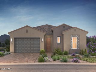 New construction Single-Family house 33345 N 129Th Ave, Peoria, AZ 85383 plan Traverse II Elevation A - image