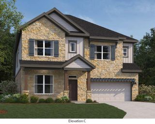New construction house 3671 Prosper Rd, Leander, TX 78641 plan Bonnell II - image