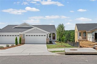 New construction Townhouse house 27 Village Dr, Unit 27-B, Dawsonville, GA 30534 plan Wembley - image
