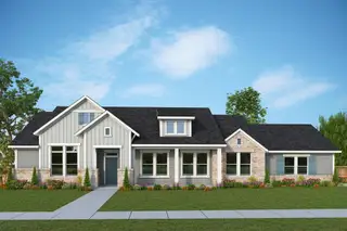 New construction Single-Family house 444 Rees Landing Rd, Spicewood, TX 78669 plan The Fisk - image