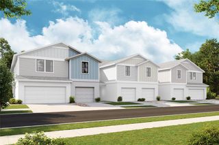 New construction Townhouse house 4254 Hillock Blvd, Haines City, FL 33844 plan Barcelona - image