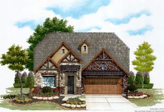 New construction Single-Family house 1708 Durham Park, Bulverde, TX 78163 Plan 2632- photo