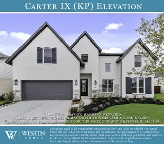 New construction Single-Family house 5315 Elegance Ct, Manvel, TX 77578 plan The Carter IX - image