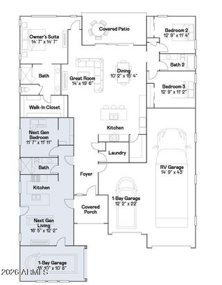 New construction  house 7990 W Rowel Rd, Peoria, AZ 85383 plan Explorer Plan 5583 - image